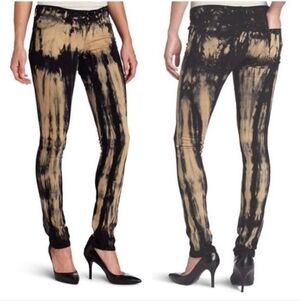 DAVID KAHN Nikki Pencil Leg Tie Dye Skinny Jeans, Sz 26